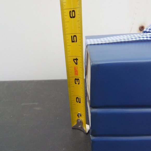 Plow & Hearth Set of Illuminated Ceramic Books in Blue - Picture 3 of 5